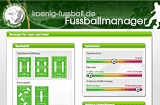 Fussballmanager Spiel
