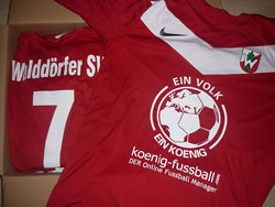 König Fussball Trikot für den Walddörfer SV König Fussball Trikot für den Walddörfer SV